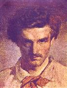 Anselm Feuerbach Self portrait oil painting on canvas